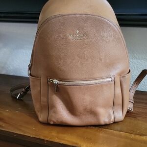 Kate Spade New York Leila Medium Dome Pebbled Leather Backpack